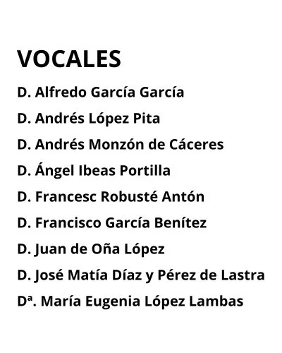 Vocales 2000-2005