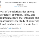 La percepción de la seguridad es clave para los usuarios del transporte público en el acceso a las universidades en Brasil